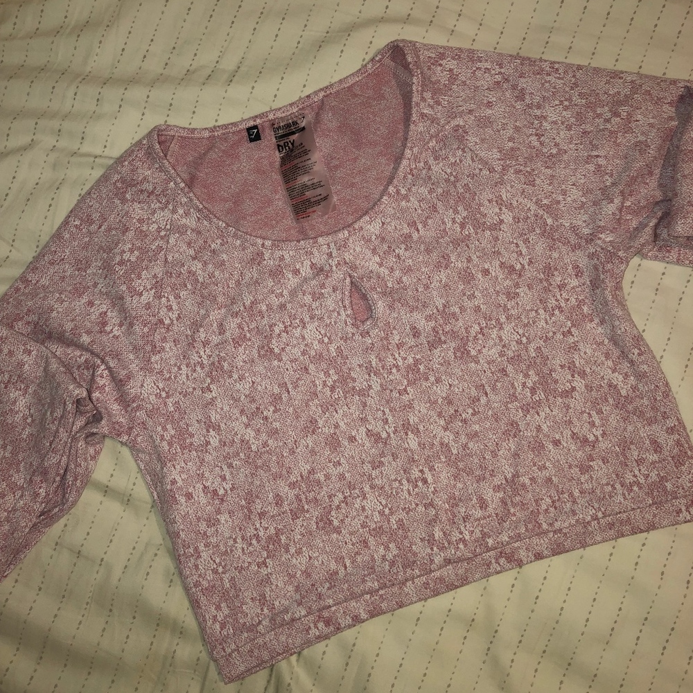 gymshark flexure long sleeve crop